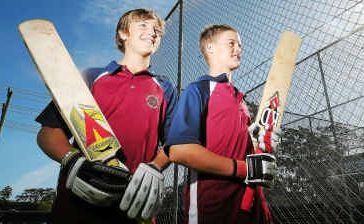 Luke Corlis (left) and Damon Rootes have been chosen in the North Coast under-14 team. Luke Corlis (left) and Damon Rootes have been chosen in the North Coast under-14 team.